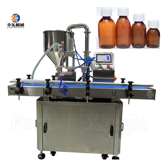 高速单头伺服齿轮泵灌装机